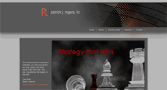 Desktop Screenshot of patrogerslaw.com